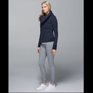 Lululemon Karmacollected Jacket Heathered Inkwell / Inkwell Size 10